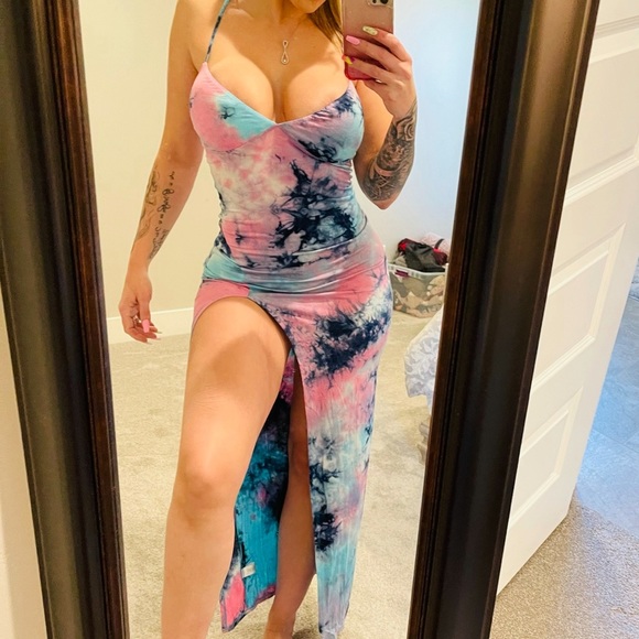 Tie dye maxi dress - Picture 1 of 2